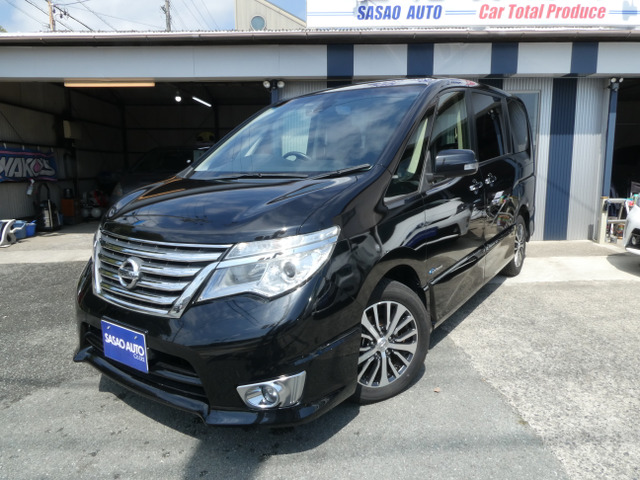中古車 日産 セレナ 2 0 ハイウェイスター Vセレクション Safety S Hybrid パナソニックナビ Rrモニター ドラレ の中古車詳細 25 846km ブラック 三重県 185万円 中古車情報 中古車検索なら 車選びドットコム 車選び Com