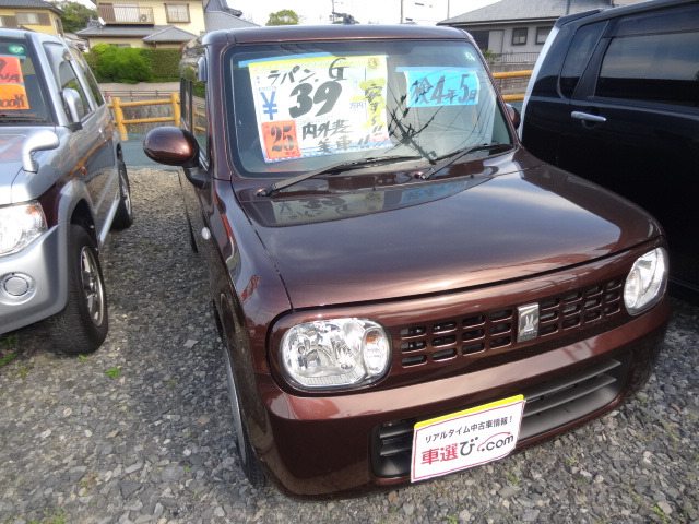 中古車 スズキ アルトラパン G すぐ乗れます プッシュスタート の中古車詳細 102 608km ブラウン 佐賀県 39万円 中古車 情報 中古車検索なら 車選びドットコム 車選び Com