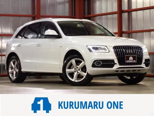 中古車 アウディ Q5 2 0 Tfsi クワトロ 4wd Sラインexクルーシブpkg 後期 の中古車詳細 55 000km パールホワイト 宮城県 Sold Out 中古車情報 中古車検索なら 車選びドットコム 車選び Com