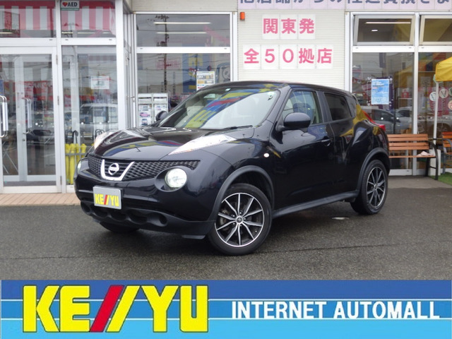 中古車 日産 ジューク 1 6 16gt Four 4wd の中古車詳細 44 094km ブラック 秋田県 9万円 中古車 情報 中古車検索なら 車選びドットコム 車選び Com