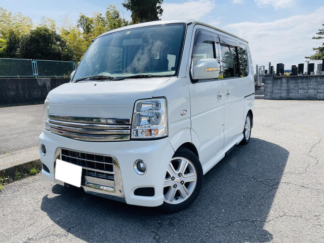 中古車 スズキ エブリイワゴン Pzターボスペシャル ディスチャージランプ 両側pスライド 車高調 外パーツ の中古車詳細 733km パールホワイト 神奈川県 69 9万円 中古車情報 中古車検索なら 車選びドットコム 車選び Com