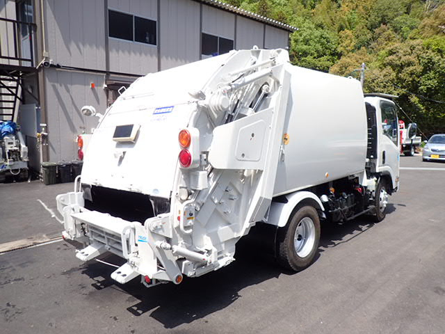 中古車 いすゞ エルフ 塵芥車 H 2 55t プレス 極東6 9 の中古車詳細 144 140km ホワイト 大阪府 312 4万円 中古車情報 中古車検索なら 車選びドットコム 車選び Com