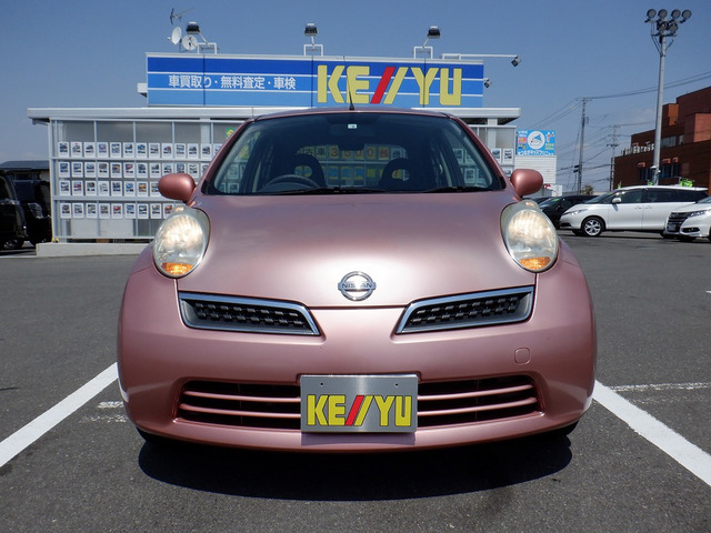 中古車 日産 マーチ 1 2 コレット 社外hdd7インチナビ Cd Dvd の中古車詳細 34 500km ピンク 山形県 19 9万円 中古車情報 中古車検索なら 車選びドットコム 車選び Com