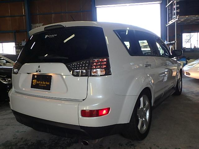 中古車 三菱 アウトランダー 2 4 24g 車高調 スマートキー Hid Bカメラ の中古車詳細 98 000km パールホワイト 熊本県 58万円 中古車情報 中古車検索なら 車選びドットコム 車選び Com