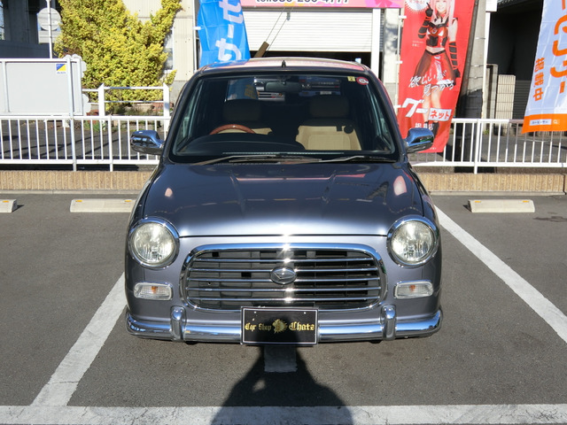 中古車 ダイハツ ミラジーノ ジーノ ミニライト14aw ローダウン の中古車詳細 103 000km ブルー 岡山県 35万円 中古車情報 中古車検索なら 車選びドットコム 車選び Com