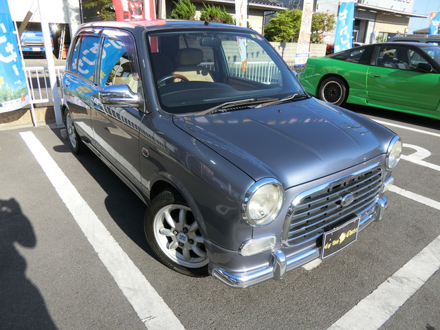 中古車 ダイハツ ミラジーノ ジーノ ミニライト14aw ローダウン の中古車詳細 103 000km ブルー 岡山県 35万円 中古車情報 中古車検索なら 車選びドットコム 車選び Com