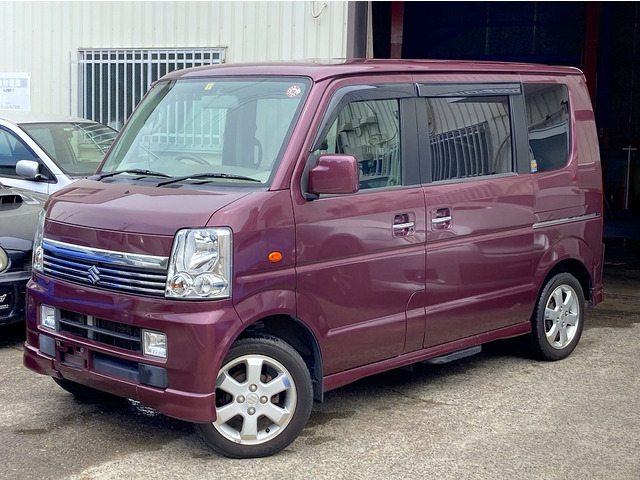 中古車 スズキ エブリイワゴン Pzターボスペシャル 両側パワスラ オートステップ の中古車詳細 137 500km ディープローズレッドパールメタリック 埼玉県 29 8万円 中古車情報 中古車検索なら 車選びドットコム 車選び Com