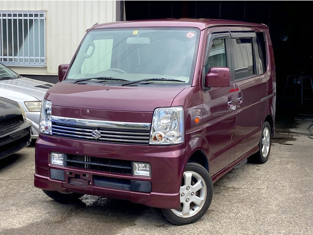 中古車 スズキ エブリイワゴン Pzターボスペシャル 両側パワスラ オートステップ の中古車詳細 137 500km ディープローズレッドパールメタリック 埼玉県 29 8万円 中古車情報 中古車検索なら 車選びドットコム 車選び Com