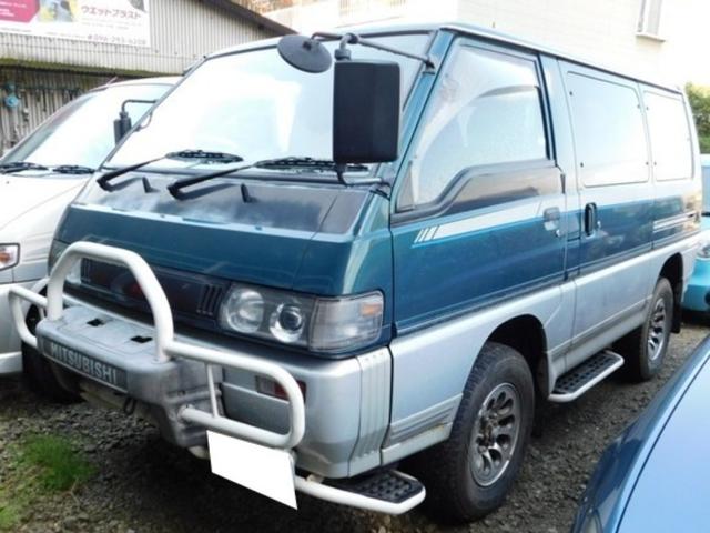 中古車 三菱 デリカスターワゴン 2 5 Glx エアロルーフ ディーゼル 4wd ターボ メモリーナビ の中古車詳細 6 000km グリーン 熊本県 58万円 中古車情報 中古車検索なら 車選びドットコム 車選び Com