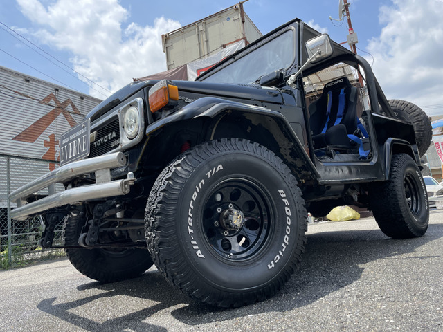 中古車 トヨタ ランドクルーザー40 Bj41 カスタム多数 ユーザー買取車 の中古車詳細 102 700km 替ブラック 京都府 398万円 中古車情報 中古車検索なら 車選びドットコム 車選び Com
