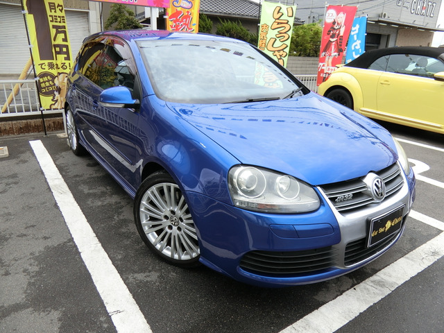 中古車 フォルクスワーゲン ゴルフ R32 4wd エアロ 純正18aw ローダウン の中古車詳細 71 000km ブルー 岡山県 129万円 中古車情報 中古車検索なら 車選びドットコム 車選び Com