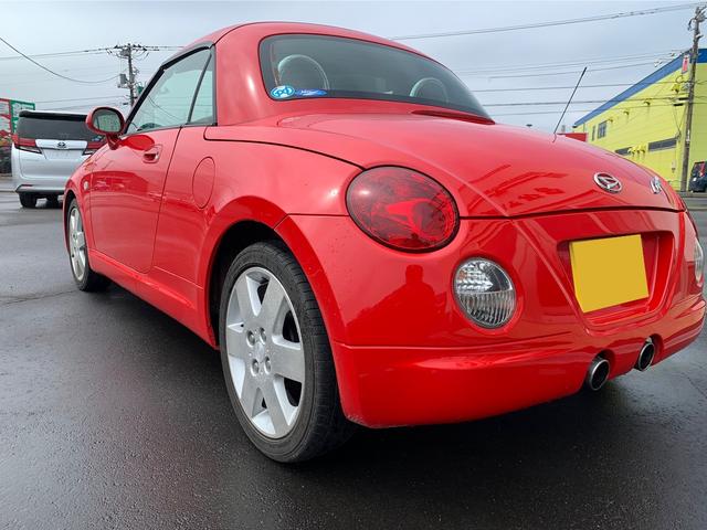 中古車 ダイハツ コペン アクティブトップ 電動ルーフ At 15インチ純正アルミ の中古車詳細 69 000km レッド 北海道 68万円 中古車情報 中古車検索なら 車選びドットコム 車選び Com