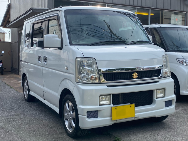 中古車 スズキ エブリイワゴン Pzターボスペシャル 4wd スズキスポーツエアロ の中古車詳細 161 600km パールホワイト 千葉県 39 8万円 中古車情報 中古車検索なら 車選びドットコム 車選び Com