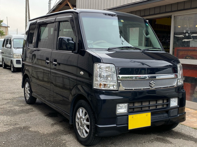 中古車 スズキ エブリイワゴン Pzターボスペシャル ディスチャージランプ 4wd の中古車詳細 191 972km ブラック 千葉県 29 8万円 中古車情報 中古車検索なら 車選びドットコム 車選び Com