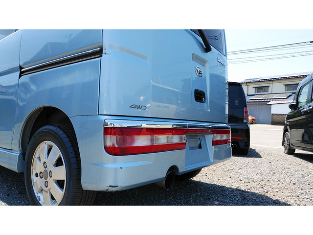 中古車 ダイハツ アトレーワゴン カスタムターボrs 4wd タイベル交換済ターボ車 4wd キセノン の中古車詳細 106 593km ブルー 福岡県 36万円 中古車情報 中古車検索なら 車選びドットコム 車選び Com