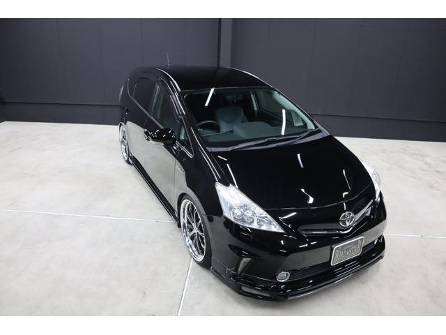 中古車 トヨタ プリウスa 1 8 G アドミレーションエアロ イデアル車高調 の中古車詳細 93 000km ブラック 福岡県 148万円 中古車情報 中古車検索なら 車選びドットコム 車選び Com