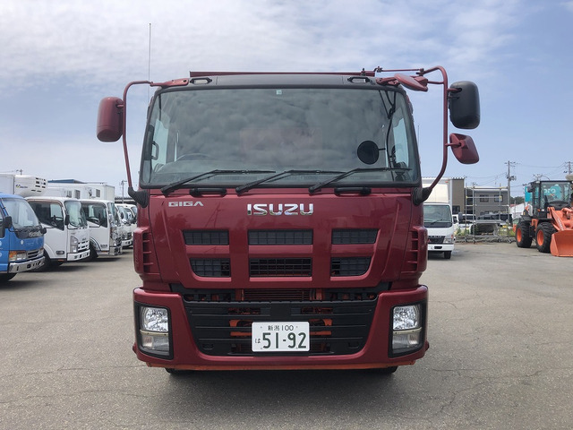 中古車 いすゞ ギガ ダンプ 可動式リアバンバー の中古車詳細 229 600km レッド 新潟県 957万円 中古車情報 中古車 検索なら 車選びドットコム 車選び Com