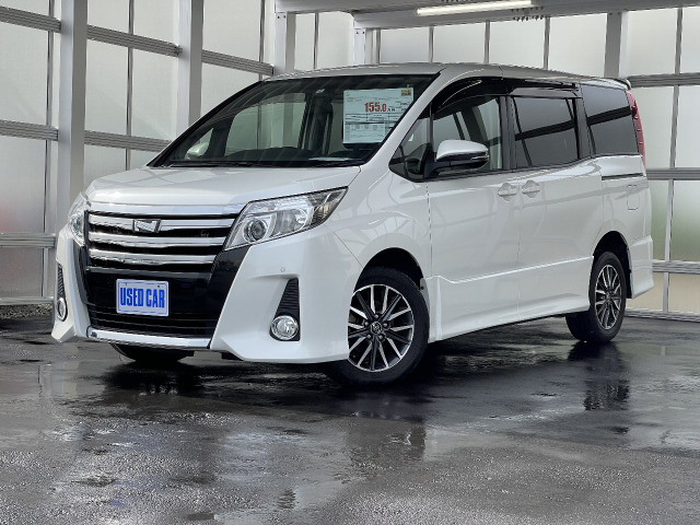 中古車 トヨタ ノア 2 0 Si 4wd 純正アルミ Hid ナビtv プッシュ の中古車詳細 115 000km パールホワイト 北海道 139万円 中古車情報 中古車検索なら 車選びドットコム 車選び Com