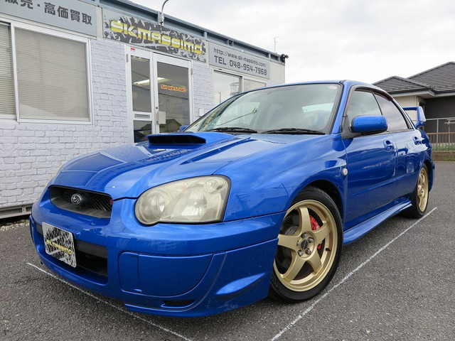 中古車 スバル インプレッサ 2 0 Wrx 04 Vリミテッド 4wd 純正5速mt 限定車車高調外装同色塗装済 の中古車詳細 139 840km Wrブルー 02c 埼玉県 119 8万円 中古車情報 中古車検索なら 車選びドットコム 車選び Com