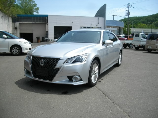 中古車 トヨタ クラウンアスリート 2 5 I Four 4wd の中古車詳細 63 000km シルバー 北海道 195万円 中古車 情報 中古車検索なら 車選びドットコム 車選び Com