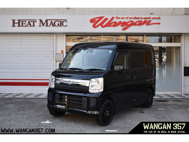 中古車 スズキ エブリイワゴン Jpターボ 4at 衝突軽減ブレーキ 社外ホイール の中古車詳細 119 000km ブラック 千葉県 万円 中古車情報 中古車検索なら 車選びドットコム 車選び Com