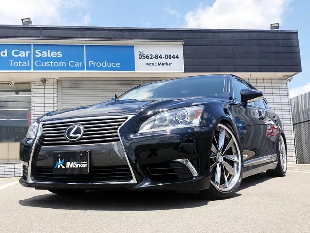 中古車 レクサス Ls460 バージョンl スピンドルグリル 21インチアルミ の中古車詳細 112 000km ブラック 愛知県 239万円 中古車情報 中古車検索なら 車選びドットコム 車選び Com