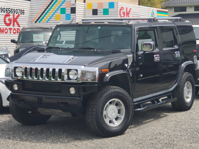 中古車 ハマー H2 6 0 4wd 4wdサンルーフ革シート社外ナビフルセグ の中古車詳細 64 000km ブラック 埼玉県 250万円 中古車情報 中古車検索なら 車選びドットコム 車選び Com