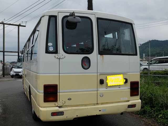 中古車 日産 シビリアン マイクロバス キャンピングカー登録6人乗 の 