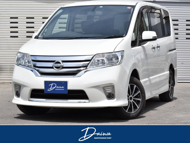 中古車 日産 セレナ 2 0 ハイウェイスター 4wd 両側パワスラ クルコン 地デジナビ の中古車詳細 124 484km ホワイト 北海道 77 8万円 中古車情報 中古車検索なら 車選びドットコム 車選び Com