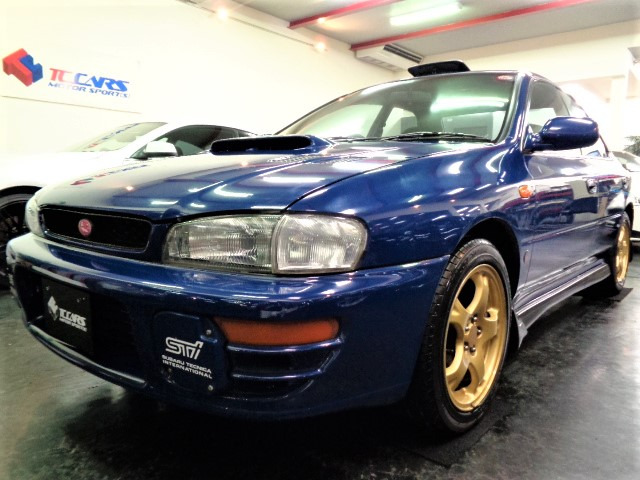 中古車 スバル インプレッサwrx 2 0 Wrx Sti バージョンiii Vリミテッド 4wd 555台限定ベンチレータータワーバー の中古車詳細 124 000km ダークブルー 大阪府 148万円 中古車情報 中古車検索なら 車選びドットコム 車選び Com