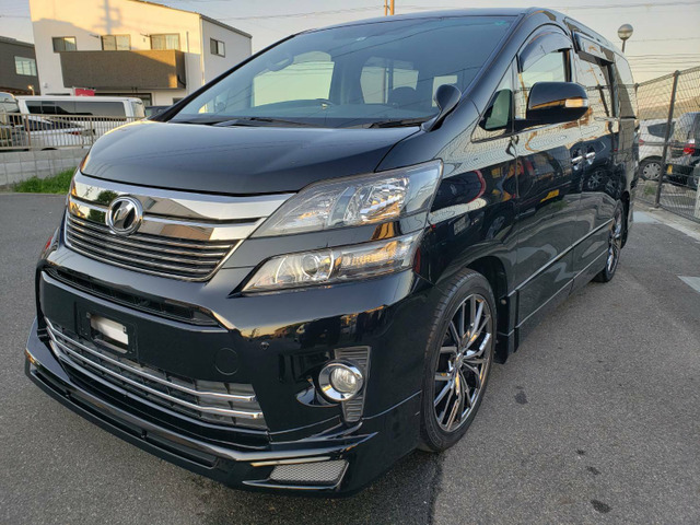 中古車 トヨタ ヴェルファイア 2 4 Z Gエディション 両側電動スライドドア ナビ Etc の中古車詳細 69 000km ブラック 滋賀県 165 9万円 中古車情報 中古車検索なら 車選びドットコム 車選び Com