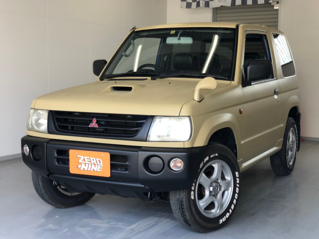 中古車 三菱 パジェロミニ V 4wd ターボ の中古車詳細 123 000km ベージュ 福岡県 29 8万円 中古車情報 中古車検索なら 車選びドットコム 車選び Com