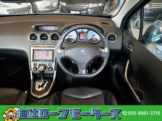 中古車 プジョー 308sw スポーティアム 自社ローン全国対応 ガラスルーフ ナビ の中古車詳細 78 855km ブラック 滋賀県 32万円 中古車情報 中古車検索なら 車選びドットコム 車選び Com