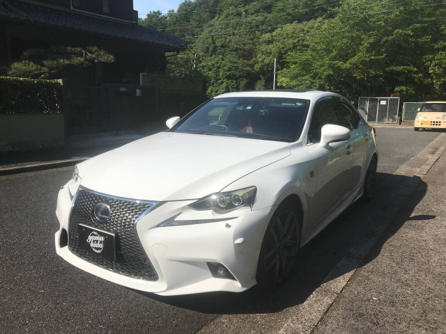 中古車 レクサス Is300h Fスポーツ オプション多数 の中古車詳細 230 000km パール 広島県 150万円 中古車情報 中古 車検索なら 車選びドットコム 車選び Com