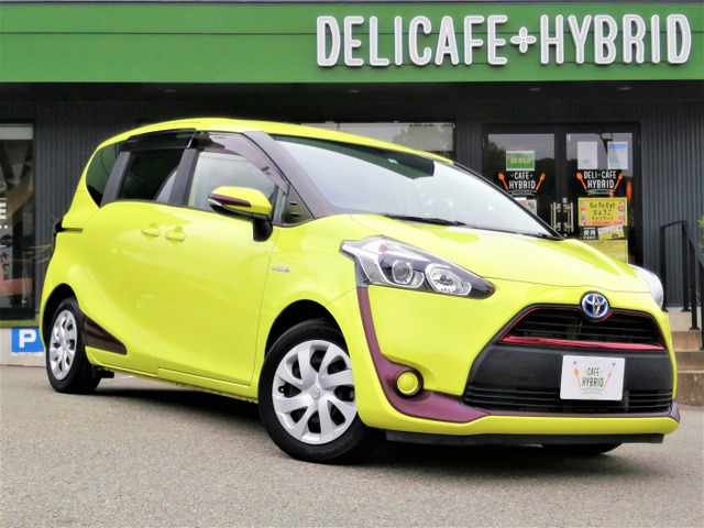 中古車 トヨタ シエンタ ハイブリッド 1 5 X 左パワースライドドア の中古車詳細 45 400km エアーイエロー 兵庫県 109 5万円 中古車情報 中古車検索なら 車選びドットコム 車選び Com