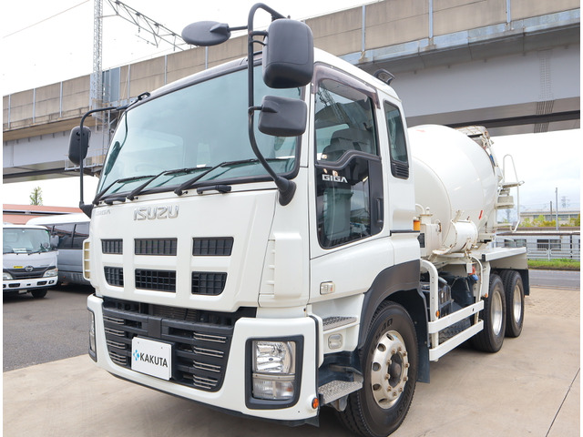 中古車 いすゞ ギガ コンクリートミキサー車 の中古車詳細 85 336km ホワイト 千葉県 Sold Out 中古車情報 中古車 検索なら 車選びドットコム 車選び Com