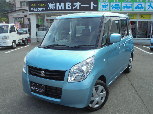 中古車 スズキ パレット X ナビ付き 左パワースライドドア の中古車詳細 37 690km ブルー 神奈川県 41 8万円 中古車情報 中古車検索なら 車選びドットコム 車選び Com