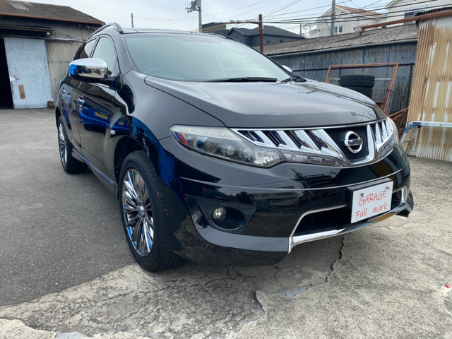 中古車 日産 ムラーノ 3.5 350XV FOUR 4WD ガラスルーフ/シートヒーター/Bカメラ の中古車詳細 (89,000km, ブラック,  大阪府, 63.8万円) | 中古車情報・中古車検索なら【車選びドットコム（車選び.com）】