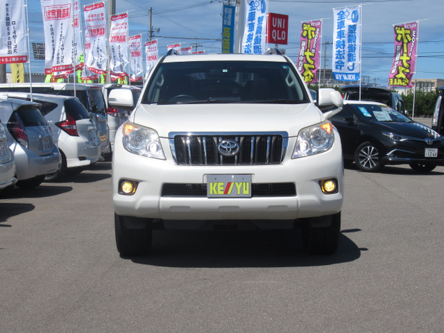中古車 トヨタ ランドクルーザープラド 2 7 Tx Lパッケージ 4wd ワンオーナー禁煙車 Sdナビ サンルーフ の中古車詳細 43 556km ホワイトパールクリスタルシャイン 石川県 243 9万円 中古車情報 中古車検索なら 車選びドットコム 車 選び Com