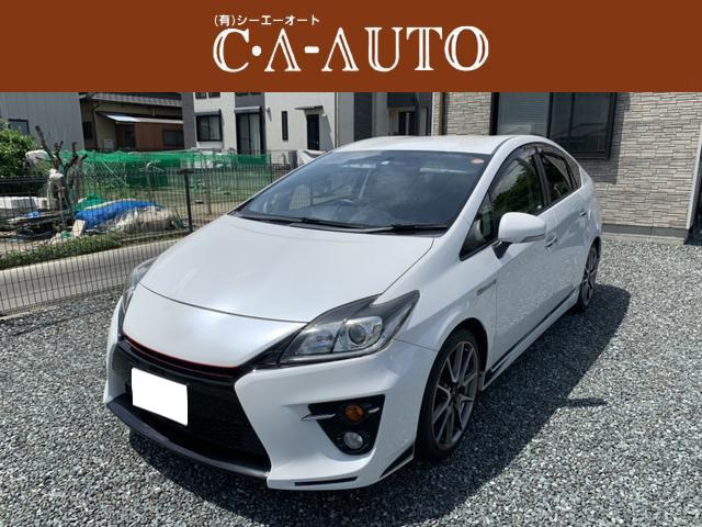 中古車 トヨタ プリウス 1 8 S ツーリングセレクション G S 純正ナビ Blu Ray再生 Etc の中古車詳細 61 850km パールホワイト 三重県 126万円 中古車情報 中古車検索なら 車選びドットコム 車選び Com