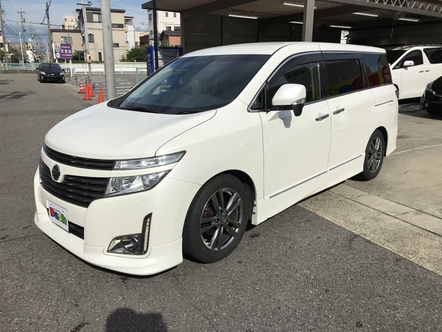 中古車 日産 エルグランド 2 5 250ハイウェイスター アーバンクロム 自社ローン 名古屋 愛知 三重 岐阜 の中古車詳細 145 300km パールホワイト 愛知県 86万円 中古車情報 中古車検索なら 車選びドットコム 車選び Com