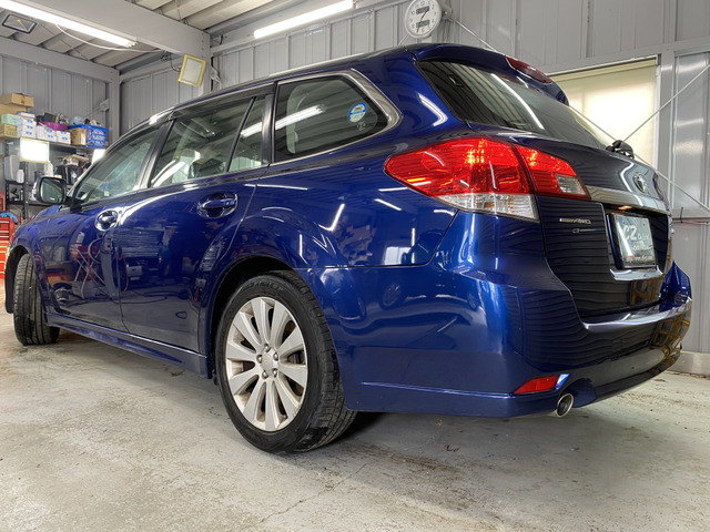 中古車 スバル レガシィツーリングワゴン 2 5 Gt Lパッケージ 4wd 夏冬タイヤ ナビ Tv プッシュスタート の中古車詳細 103 000km ダークブルー 北海道 49 8万円 中古車情報 中古車検索なら 車選びドットコム 車選び Com