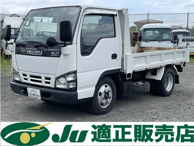 中古車 いすゞ エルフ 2t ダンプ の中古車詳細 170 957km ホワイト 青森県 99万円 中古車情報 中古車検索なら 車 選びドットコム 車選び Com