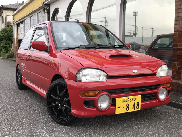 中古車 スバル ヴィヴィオ Rx R 4wd タイミングベルト交換済み の中古車詳細 179 411km レッド 群馬県 95万円 中古車 情報 中古車検索なら 車選びドットコム 車選び Com