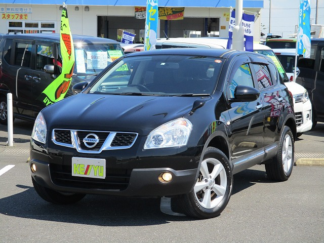中古車 日産 デュアリス 2 0 g 禁煙 純正ナビ 純正17aw の中古車詳細 45 500km ブラック 埼玉県 9万円 中古車情報 中古車検索なら 車選びドットコム 車選び Com