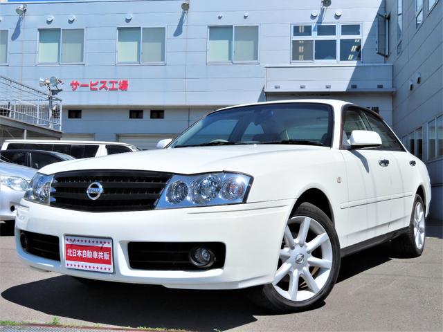 中古車 日産 グロリア 2 5 250s Four グランツーリスモ ナビエディションii 本革パッケージ 4wd の中古車詳細 87 000km ホワイト 北海道 98万円 中古車情報 中古車検索なら 車選びドットコム 車選び Com