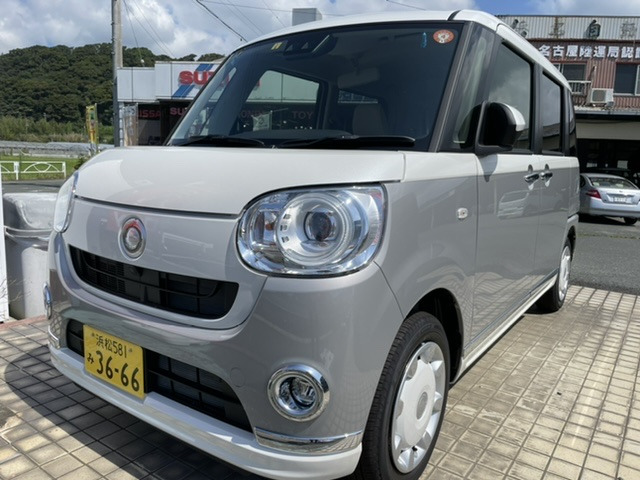 中古車 ダイハツ ムーヴキャンバス G メイクアップ Vs Saiii 登録済み未使用車 両側電動スライドドア の中古車詳細 登録済未使用車 4km走行 ホワイト 静岡県 150万円 中古車情報 中古車検索なら 車選びドットコム 車選び Com