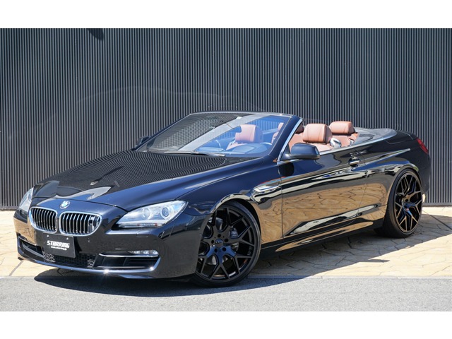 中古車 Bmw 650iカブリオレ ブラウンレザーgianelle22aw の中古車詳細 30 800km 黒 東京都 Sold Out 中古車情報 中古車検索なら 車選びドットコム 車選び Com