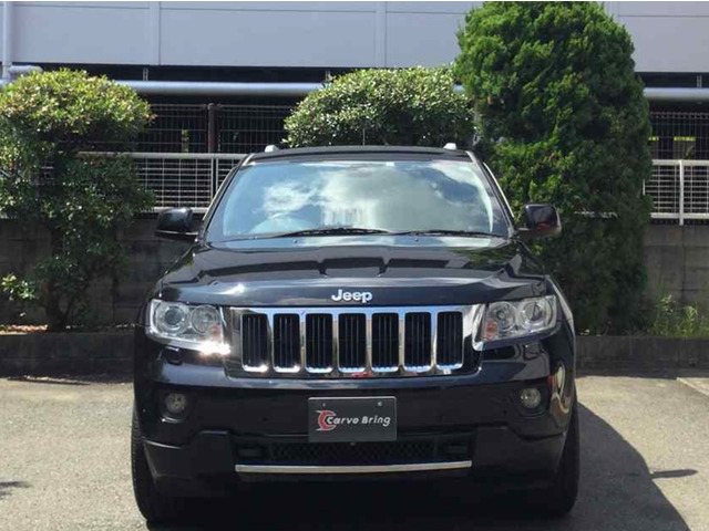 クライスラージープ グランドチェロキー リミテッド 4WD 黒革HDD