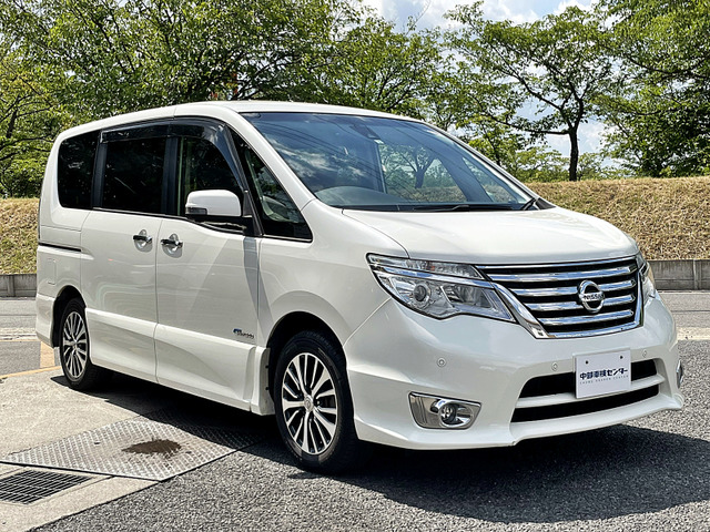 中古車 日産 セレナ 2 0 ハイウェイスター Vセレクション Safety S Hybrid アドバンスドsafetyパッケージ ナビ バックカメラ 両側パワースライド の中古車詳細 71 331km パールホワイト 愛知県 1 155万円 中古車情報 中古車検索なら 車選びドットコム 車選び